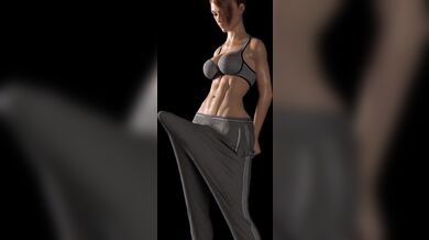Erection Exercise with Gina (futa 3d) - A Serge3dx Creation