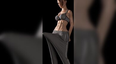 Erection Exercise with Gina (futa 3d) - A Serge3dx Creation