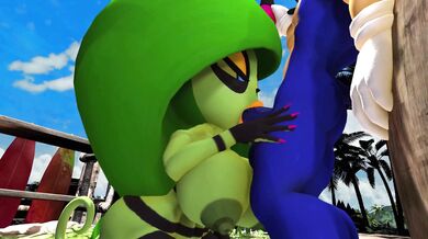 Sonic's Blowjob Adventure with Zeena