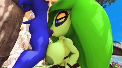 Sonic's Blowjob Adventure with Zeena