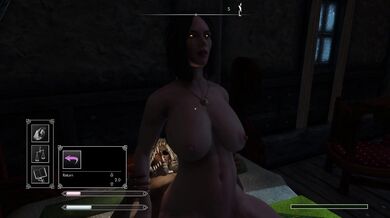- Pleasuring Serana in Private