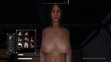 - Pleasuring Serana in Private