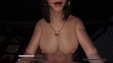 - Pleasuring Serana in Private