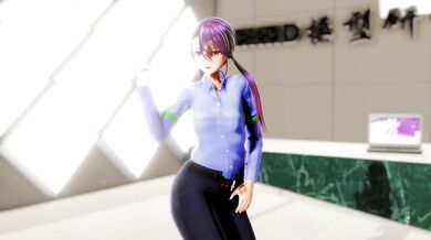 Lilac's Rhythm Seduces OL Himekawa into Public Striptease