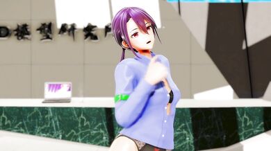 Lilac's Rhythm Seduces OL Himekawa into Public Striptease