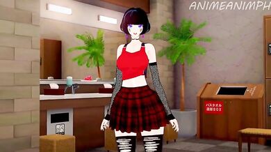 Hentai Cyberpunk: Sasha Yakovleva, the Edge Runner