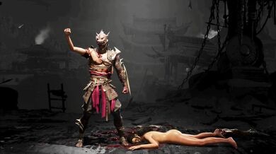 -Kitana's Merciless Torture & Nude Death!