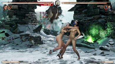 -Kitana's Merciless Torture & Nude Death!