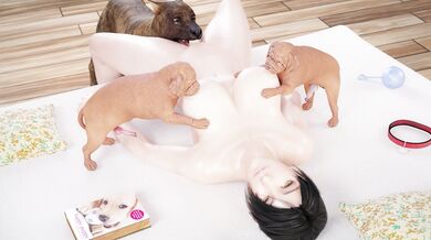 Puppy Play with Momiji in Ultra HD Quality [Callmehaymaker]