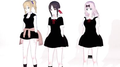Vibrators, Balls & Butts: The Kaguya, Hayasaka, Fujiwara Orgy