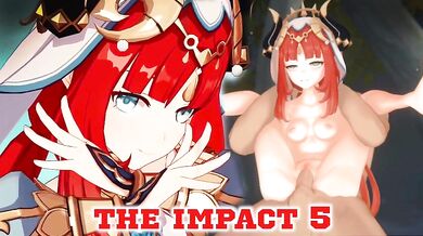 Genshin's Big Impact on Nilou's Wet Pussy in 'The Impact 5'