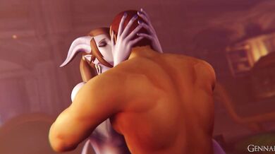 Futa Draenei Gets Fucked By Male