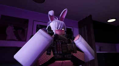 Cute and Deadly Tactical Bunny Girl