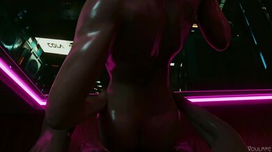Never Fade Away - Cyberpunk Panam Porn Video