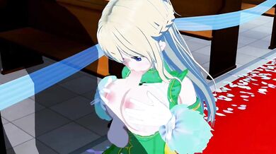 'The Lustful Adventures of Neptune and Vert in the Land of Hentai'