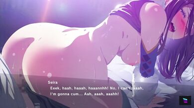 A Sexy Reindeer Called Seira with Big Titties and a Fat Ass Rides Her Sleigh while Playing with Herself in the Snow
