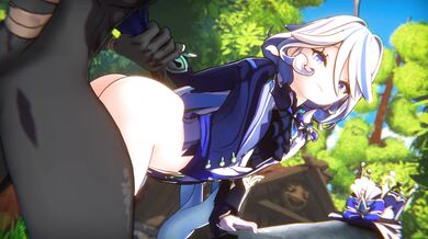 'Wife of the Landlord, Nymphomaniac with a Curvy Body, Loves to Fuck in Clothes and Her Orgasm Is Animated by Japanimation'