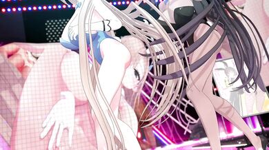 Asuna and Karin's steamy bunny dance in glasses goes viral!