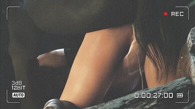 Lara Gets Fucked by a Centaur in the Forest