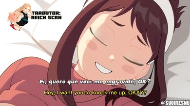 [Ochako ULTRA HARDCORE ANIMATION] Dual Subtitle [English][PT BR]