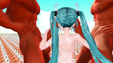 Miku's Live On-Stage Sexcapade with ZienZao