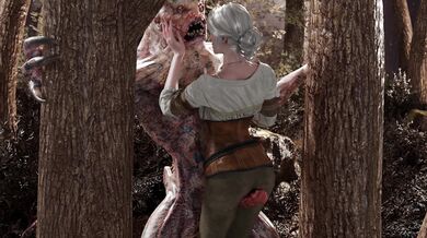 Ciri and the Ghoul's Debauched Encounter [Callmehaymaker] [Ultra HD]
