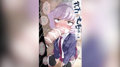 Blowing Mizumizuni's Load on Osana Najimi's Face