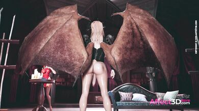 Gothic Futanari: 3D Animation Erotica