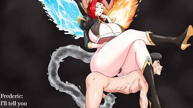 Methys's Succubus Seduction with Tailjob Orgy