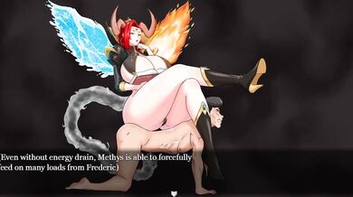 Methys's Succubus Seduction with Tailjob Orgy