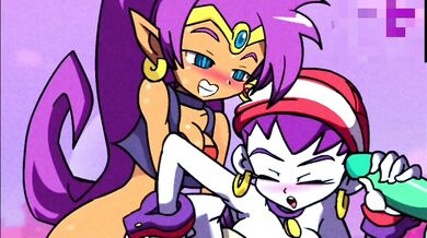 Risky Business - Shantae and her Futa Friend