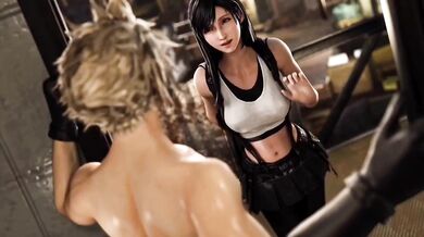 Cumming Inside Cloud & Tifa After a Heavy Booze Binge