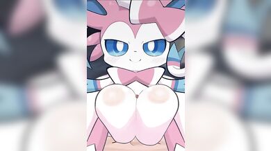 Tentacle Fucked by the Sylveon Snake Monster