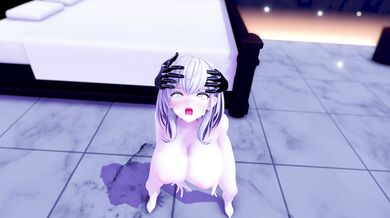 Bare Naked Kurokaru's Big Boobed Dance Afterglow with Noel [Blue]