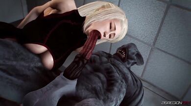 Lusty Lesbians vs. Tentacle Monsters: Samus and Doom Demon's Erotic Adventure