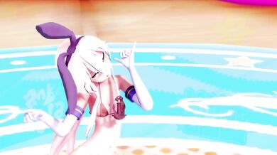 Aria Kanzaki's Tragic Love Life with Shimakaze in the Sexy Port of Deep Blue Town