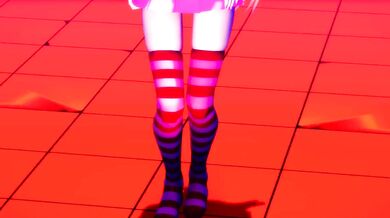 Pussy Fucking by Pink Kitten and Titanic Dick in MMD R18 Animation!
