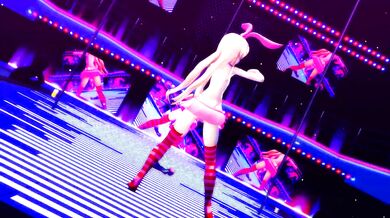 Pussy Fucking by Pink Kitten and Titanic Dick in MMD R18 Animation!
