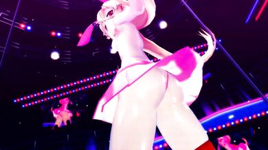 Pussy Fucking by Pink Kitten and Titanic Dick in MMD R18 Animation!