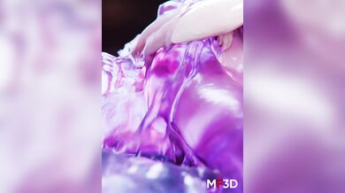 Squirting Shemale Gives Mouthful of Water to Thirsty Girl in 3D Ultra HD