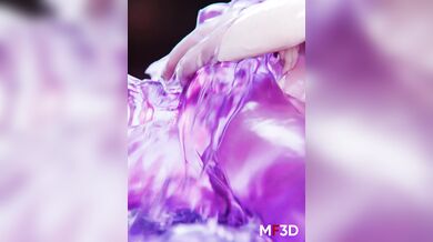 Squirting Shemale Gives Mouthful of Water to Thirsty Girl in 3D Ultra HD