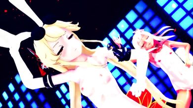 Tsunami & Twin-tails - Let's Go Together [MMD Porn] Shameless