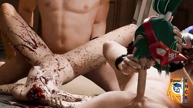 Naughty Nun's Orgy in the Corridor (Tor*ture Porn)