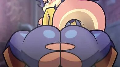 Carmelita loves anal sex with her tight ass, and Sly is always up for it.