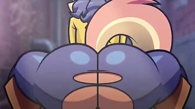 Carmelita loves anal sex with her tight ass, and Sly is always up for it.