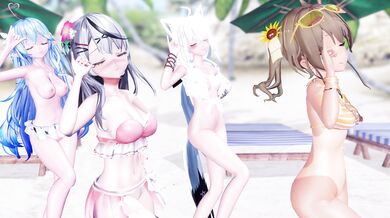 Hentai MILF gets fucked by a horny demon while her daughter watches in disbelief!