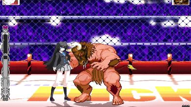 Taiga the Virgin and the Minotaur's Raging Beast