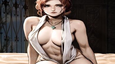 Triss Merigold's Anal Slut Trainer: Part Three, Chastity Release!