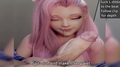 Triss Merigold's Anal Slut Trainer: Part Three, Chastity Release!