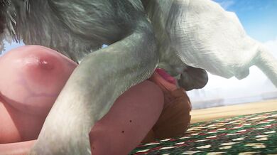 Chloe's Bizarre Orgy with Dogs